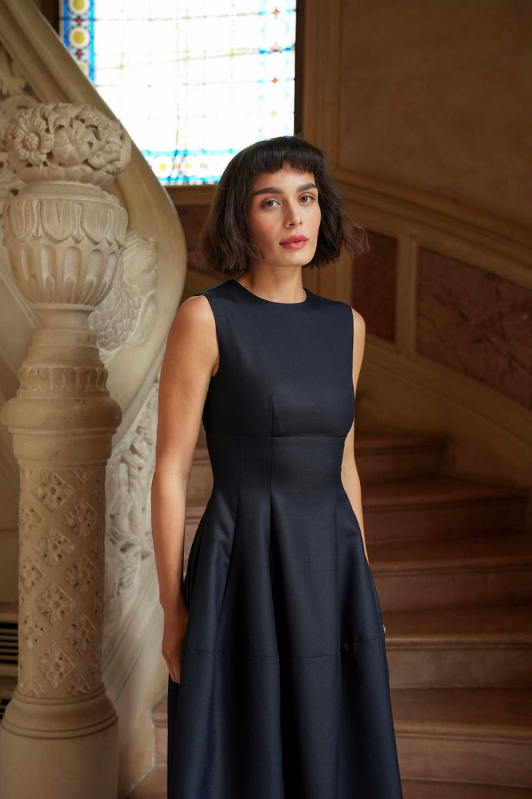Lady Glams Black Mini Dress - A Stylish and Elegant Choice for Evening Events