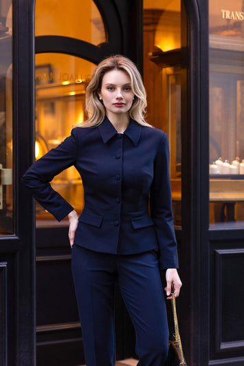 Blanche Jacket Jackets Gaâla Navy XXS