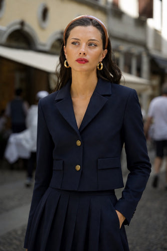 Madeline Jacket Jackets Gaâla Navy XXS