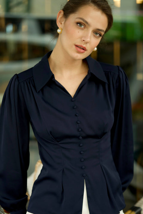 Patron De Couture Paris Luxe Vintage T44 - Blouse Nids D'Abeilles - NEUF