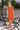 Lea Button-Down Dress Dress Gaâla Orange XXS Made-to-order