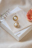 June Birthstone Earrings - Pearl