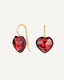 Poppy Garnet Earrings