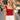 Lucy Smocked Top Tops Gaâla Red white floral XXS Made-to-order