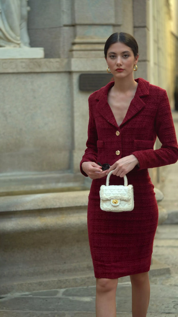 Tweed Two Piece Set Madina – Gaâla