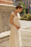white floral maternity dress