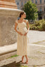maxi floral maternity dress