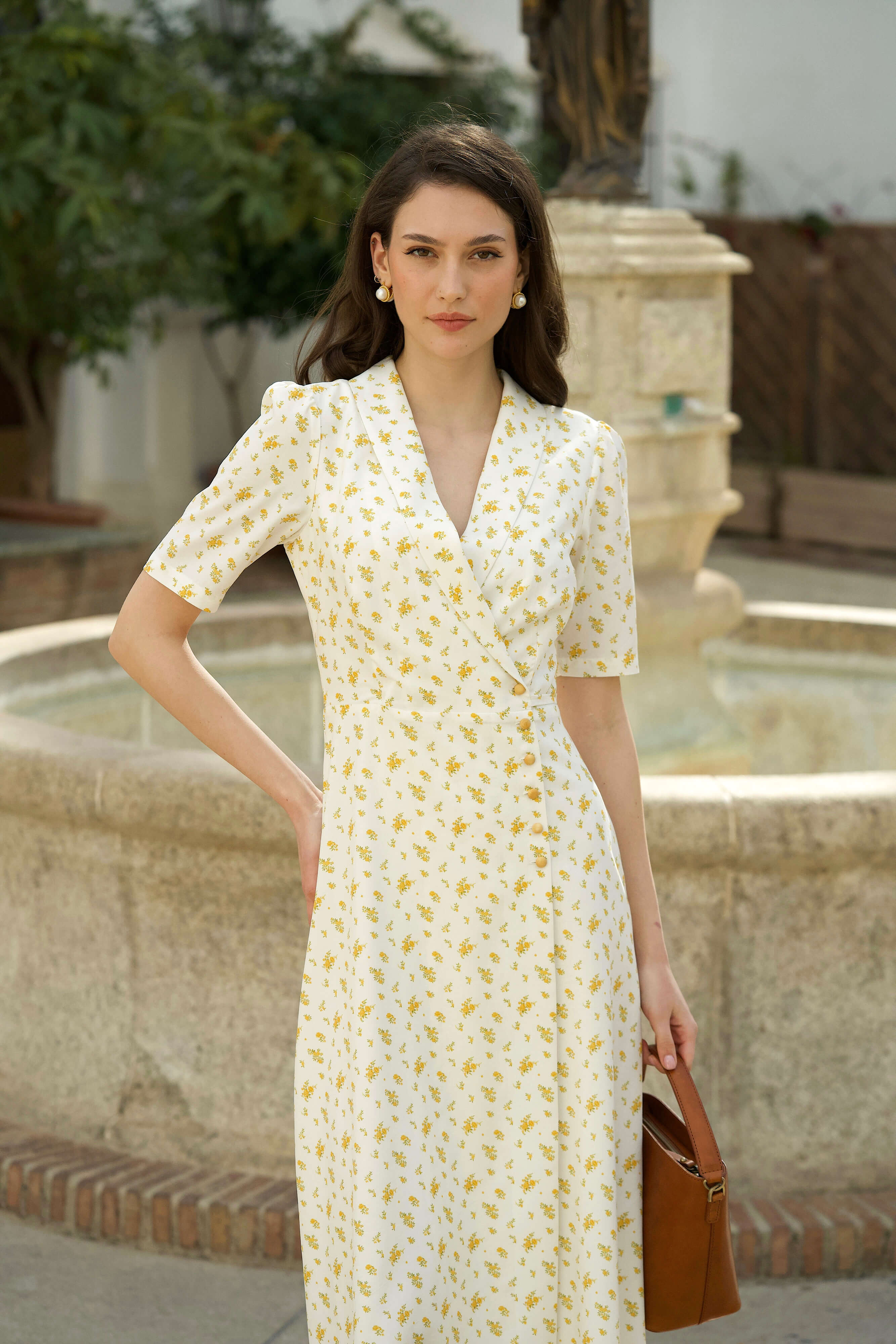 Gracelyn V-neck Wrap Dress Gala Gracelyn V-neck Wrap Dress Gala