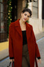 Sabina Cashmere Wool Coat