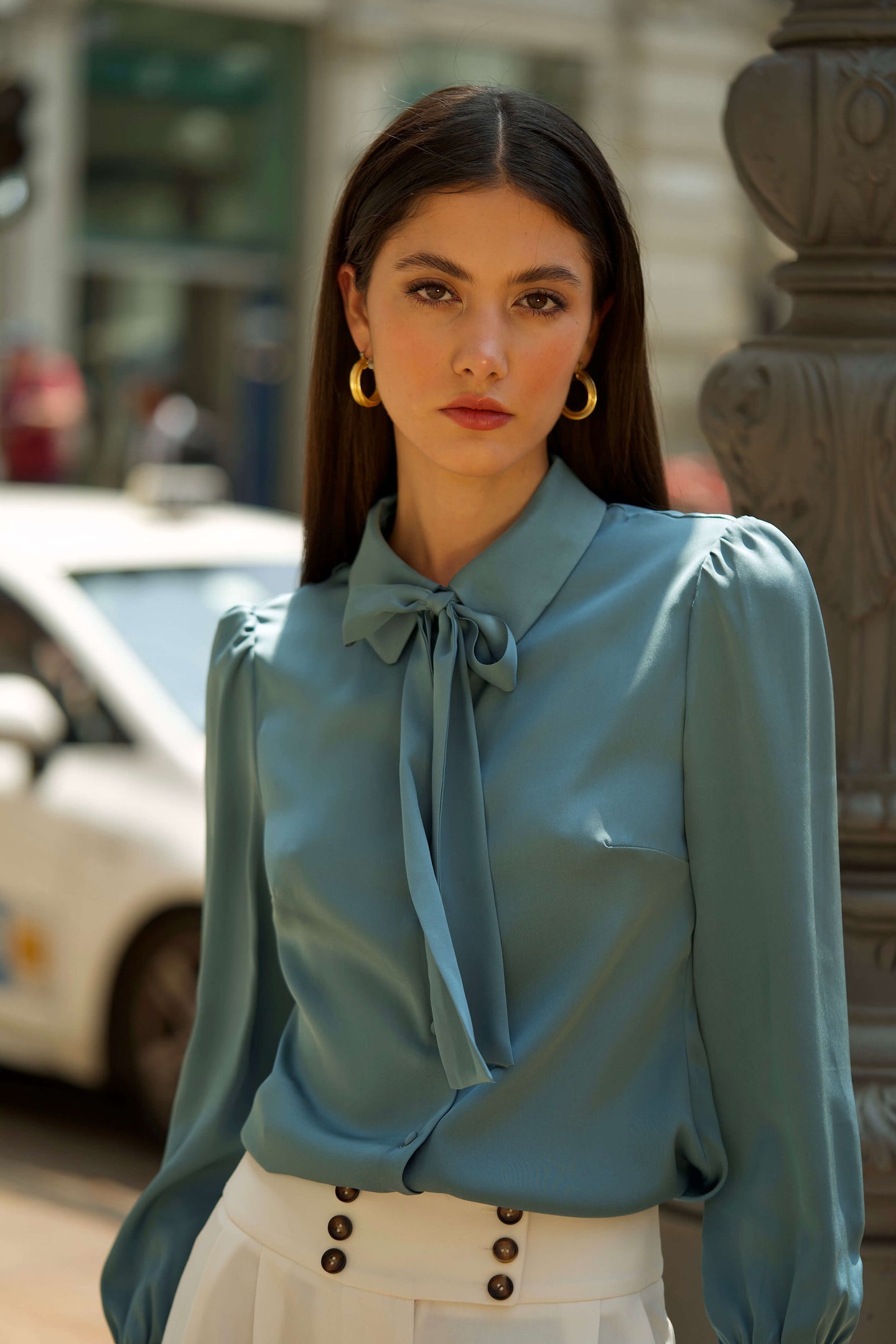 Allure long sleeves blouse