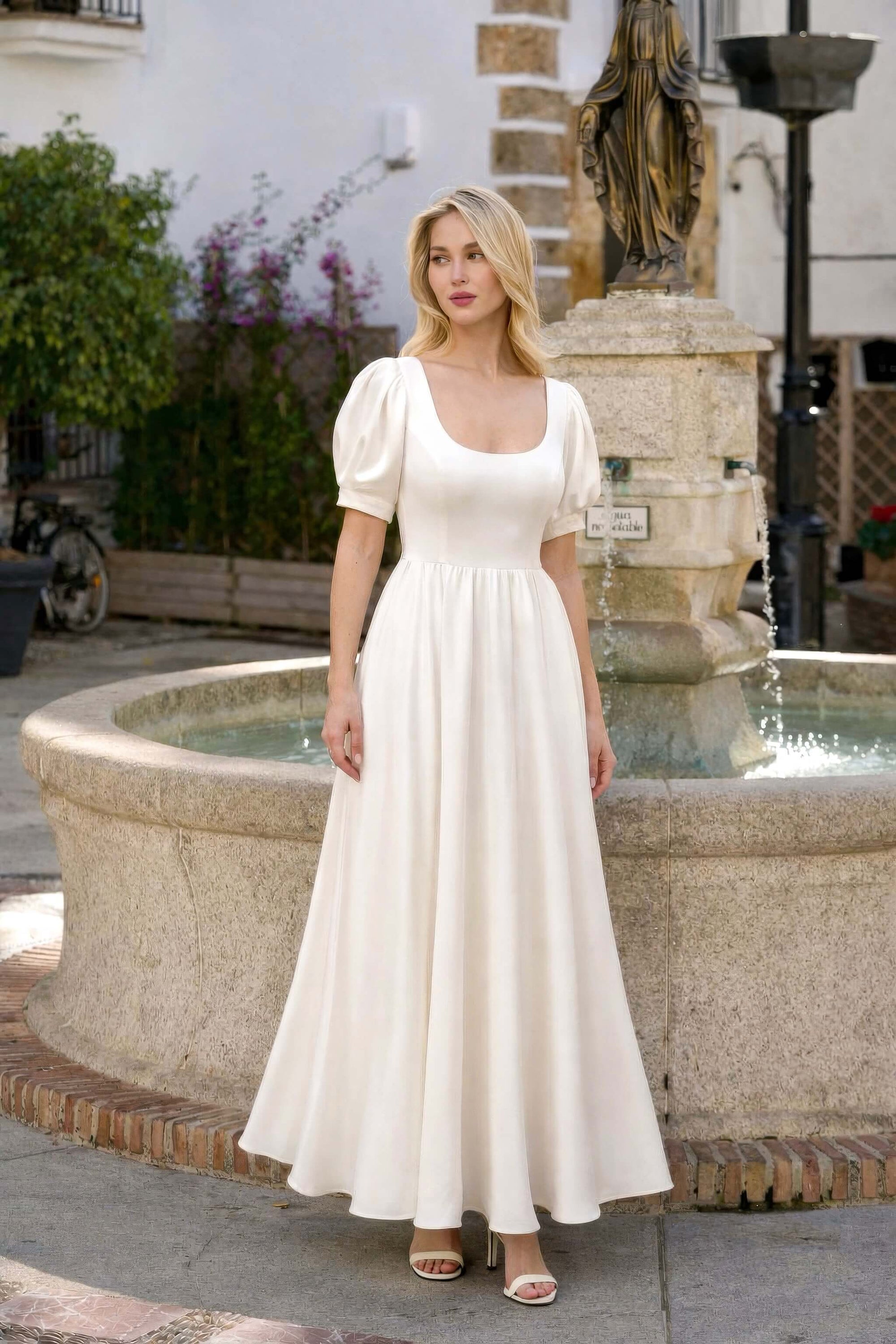 Lenora Silk Dress Dresses Gaâla Dress XXS Made-to-order