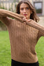 Christina Cable Knit Sweater