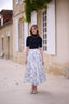 Toile De Jouy Blue Skirt