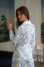 Robe Catalina en Toile De Jouy