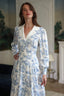 Robe Catalina en Toile De Jouy