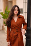 Nicole Cotton Trench Coat