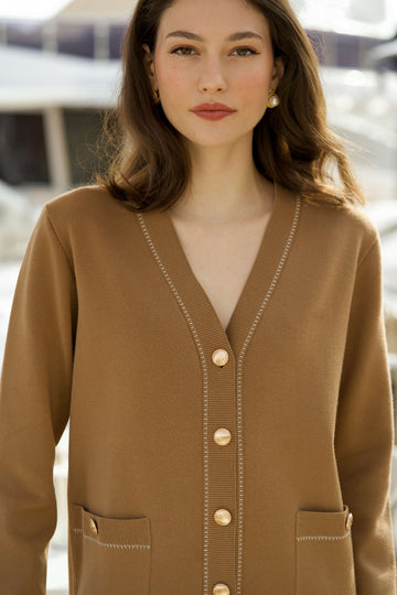 Thea Cashmere Cardigan