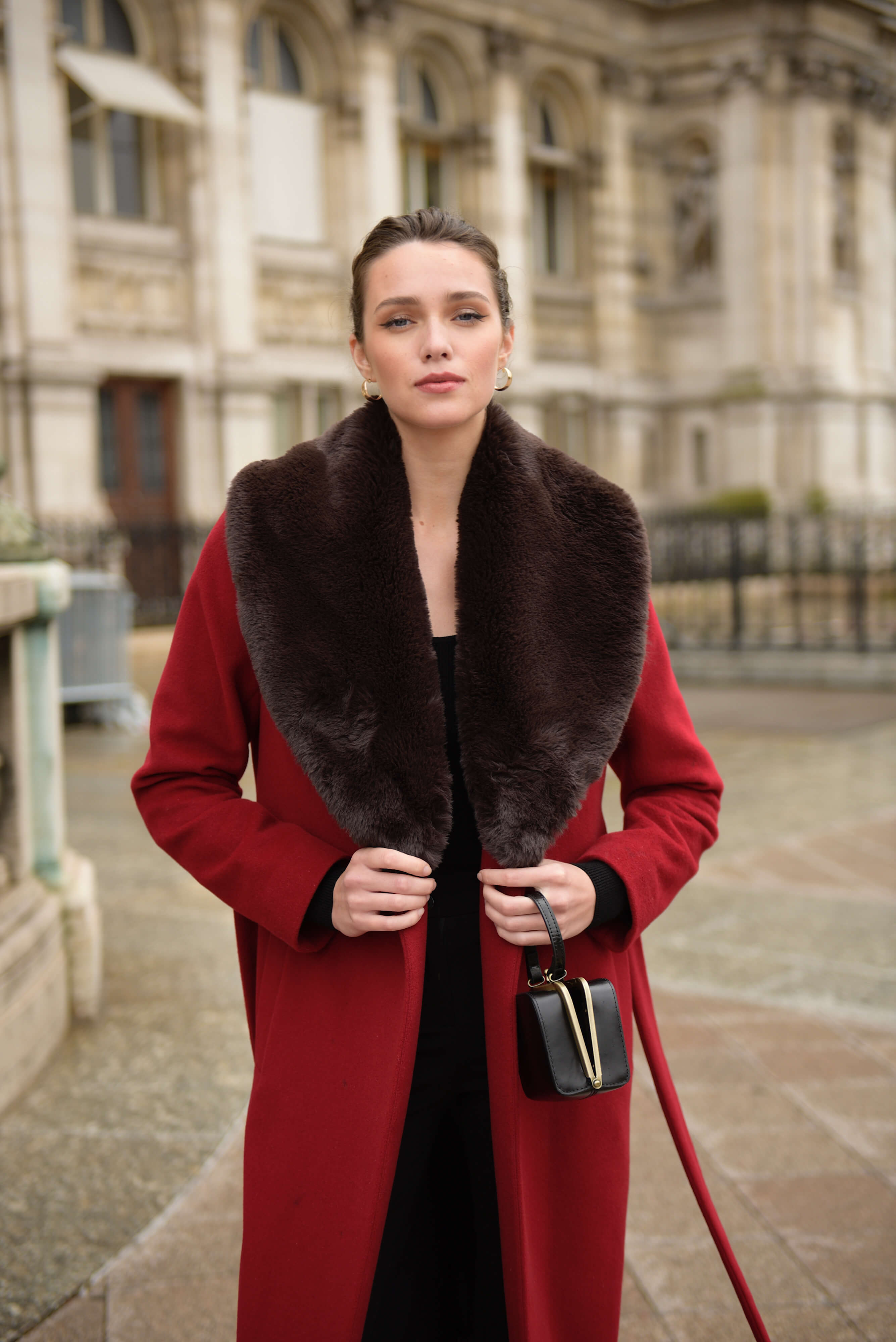 Faux-Fur Cashmere Coat Angelica – GAÂLA – Gaâla