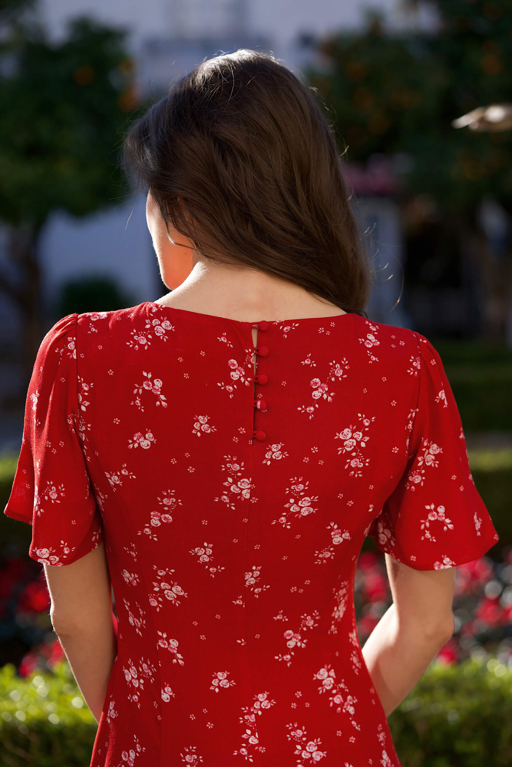 red floral skater dress Yours London Women's Plus Size Red 3D Floral Skater Dress Size 12