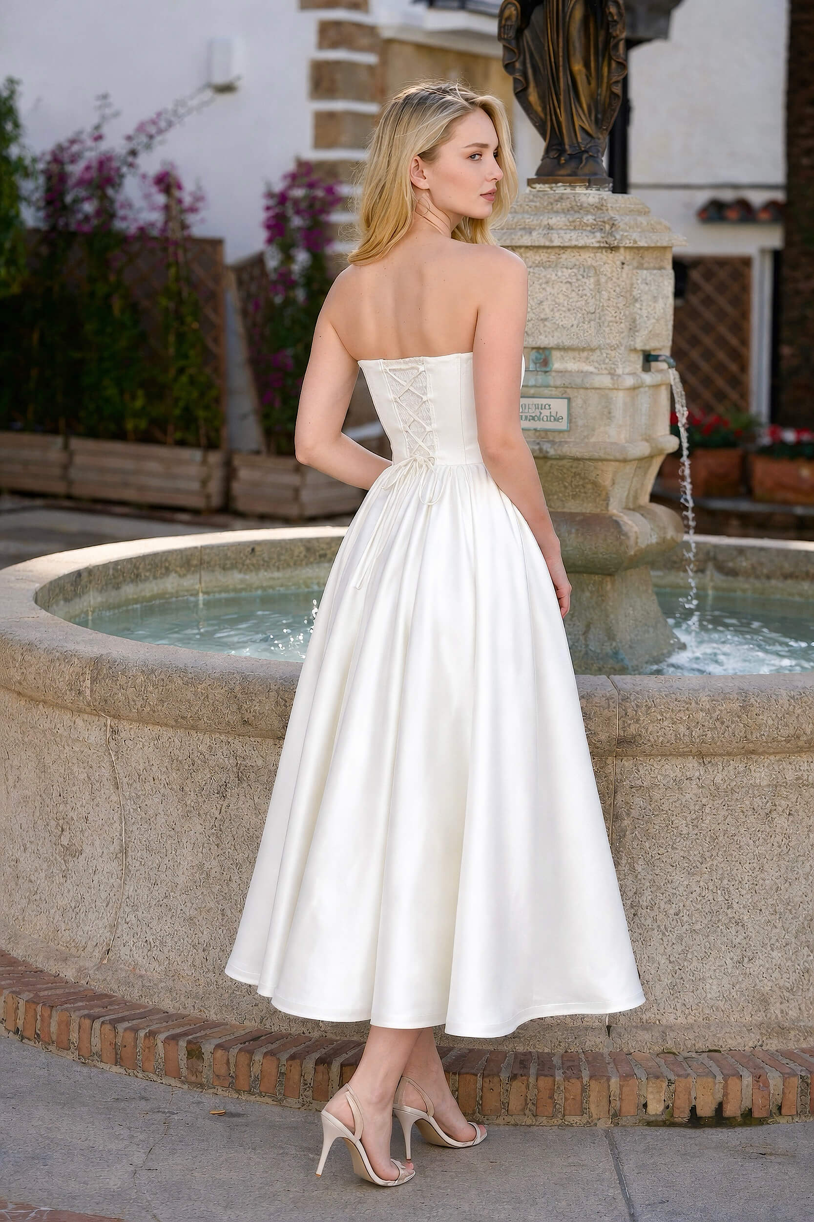 Strapless A-Line Wedding Dress Annabeth Gala Strapless A-Line Wedding Dress Annabeth Gala