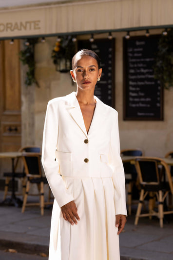 Madeline Jacket Jackets Gaâla White XXS