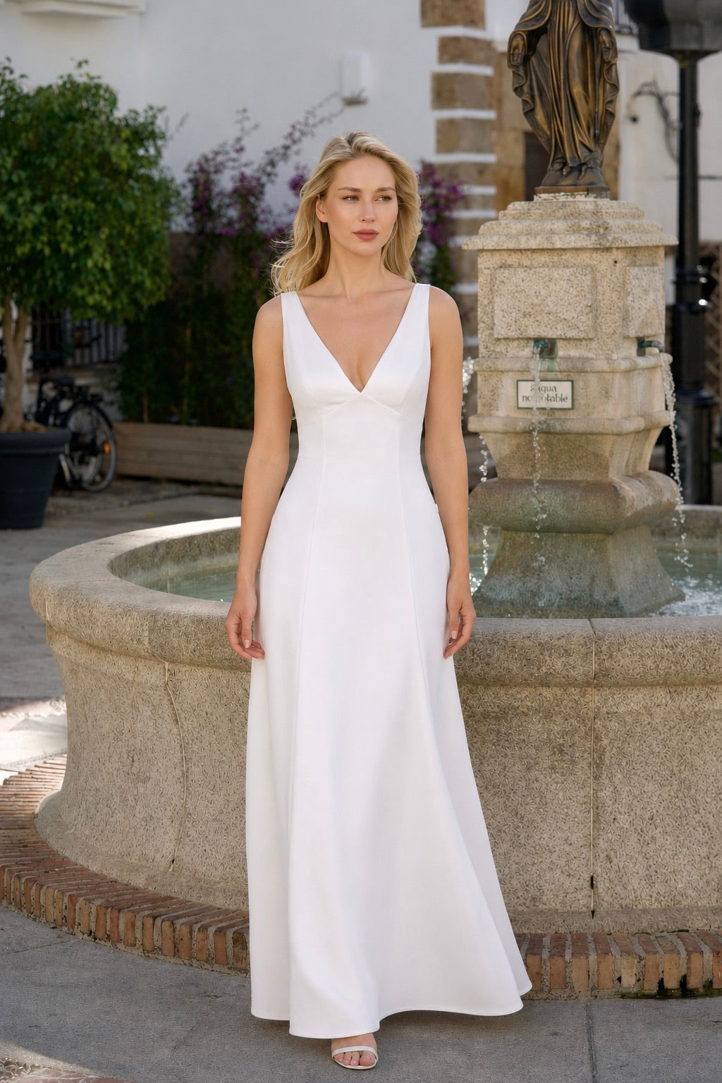 calista maxi dress Calista Dusty Sage Luminous Satin Maxi Dress