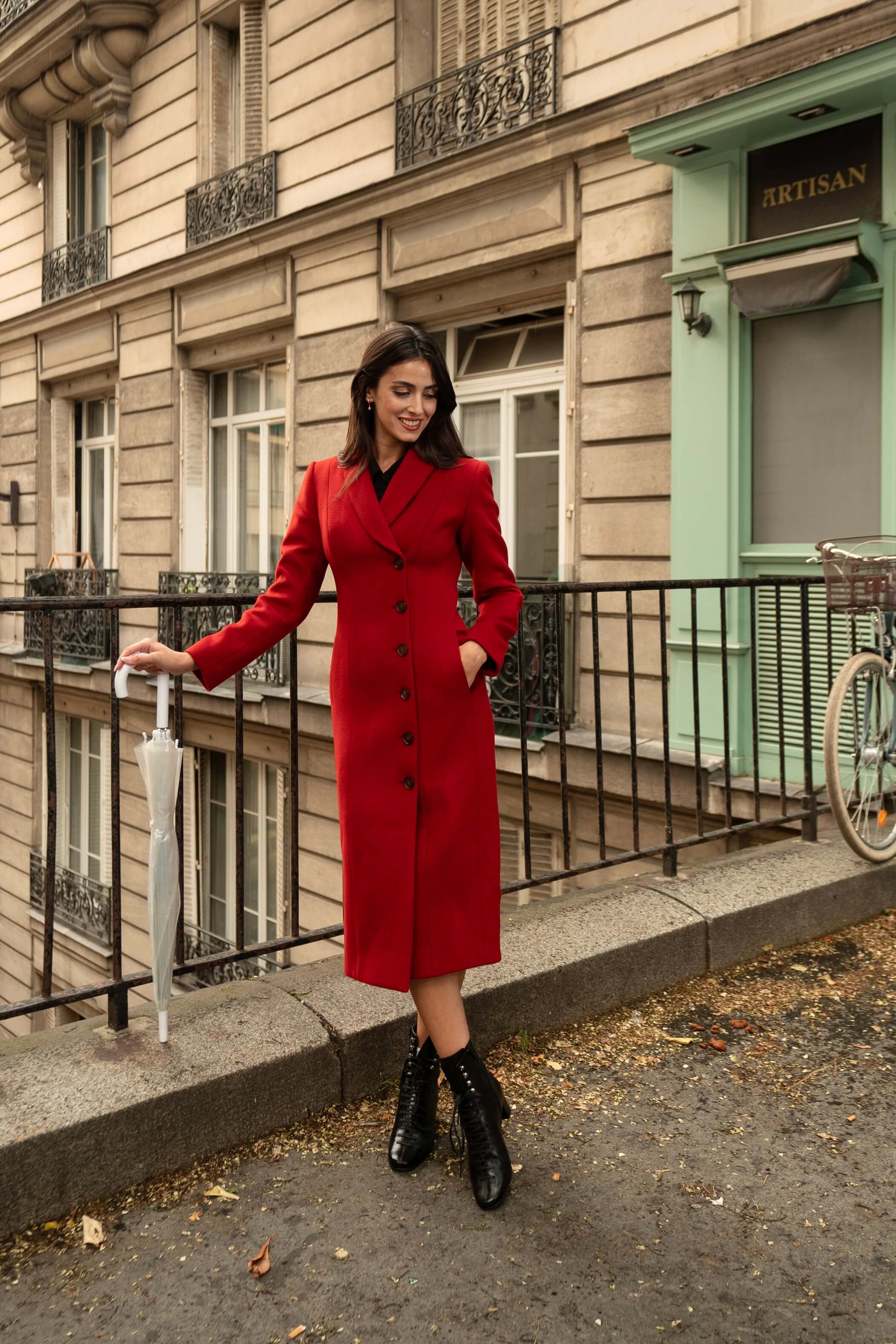 Fayette Wool Cashmere Coat - GAÂLA – Gaâla