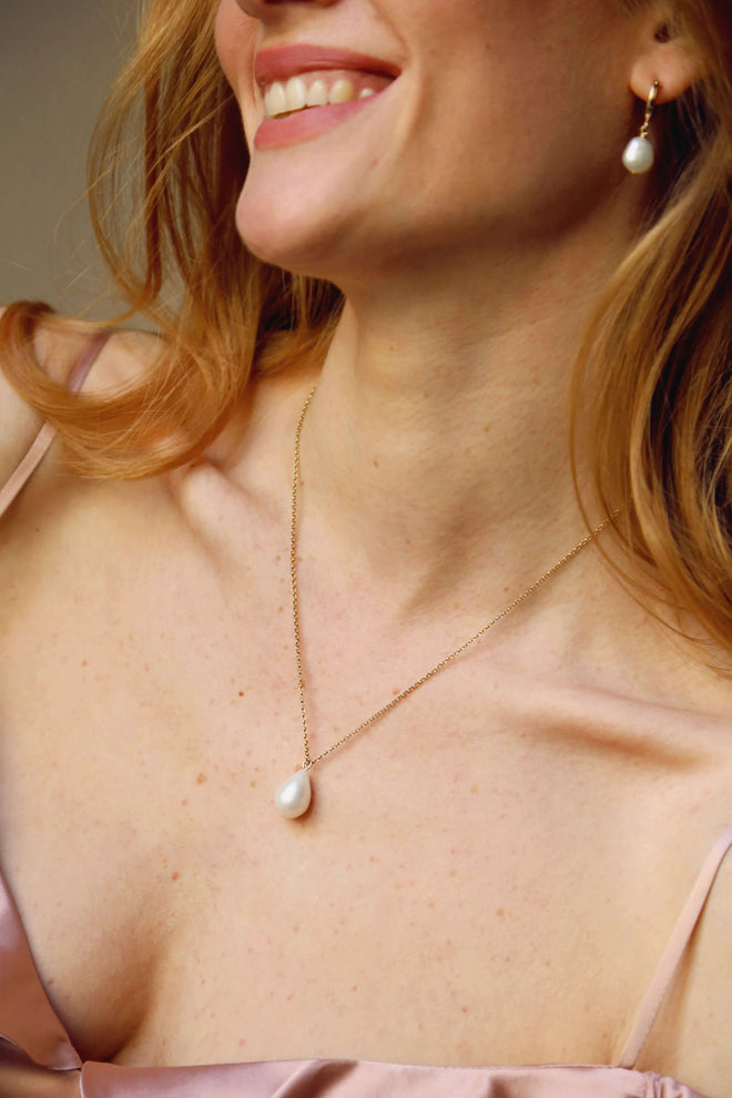 Drops of Jupiter Pearl Necklace
