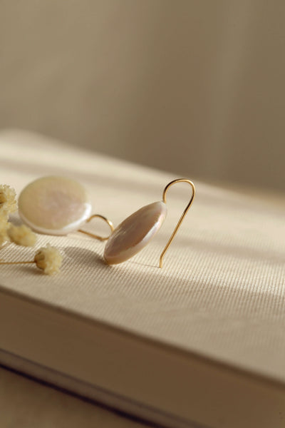 Clair de Lune Pearl Earrings - GAÂLA – Gaâla