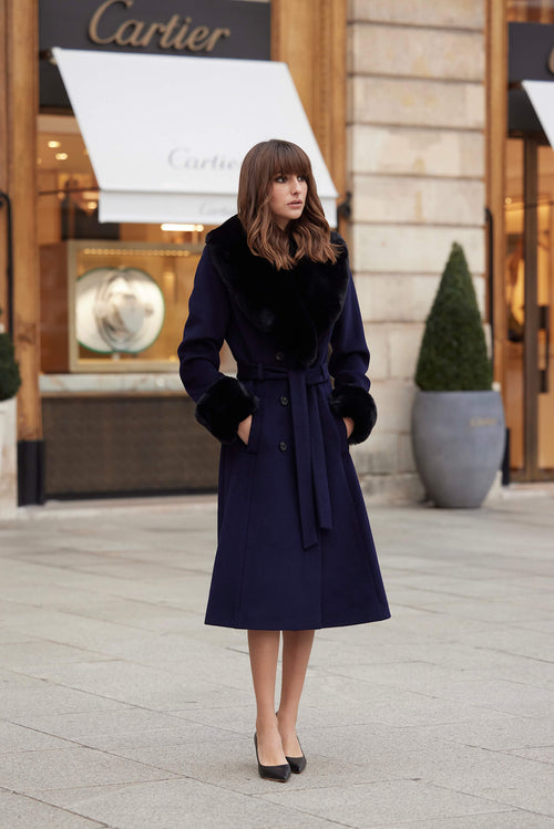 Wool Cashmere Coat Angelina – GAÂLA – Gaâla