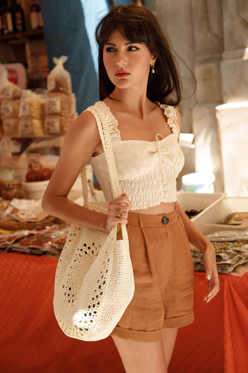 Sofia Hand-woven Rafia Bag